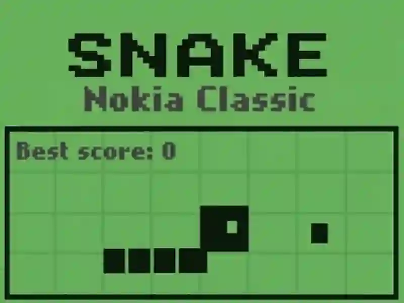 Játék Snake Nokia Classic online