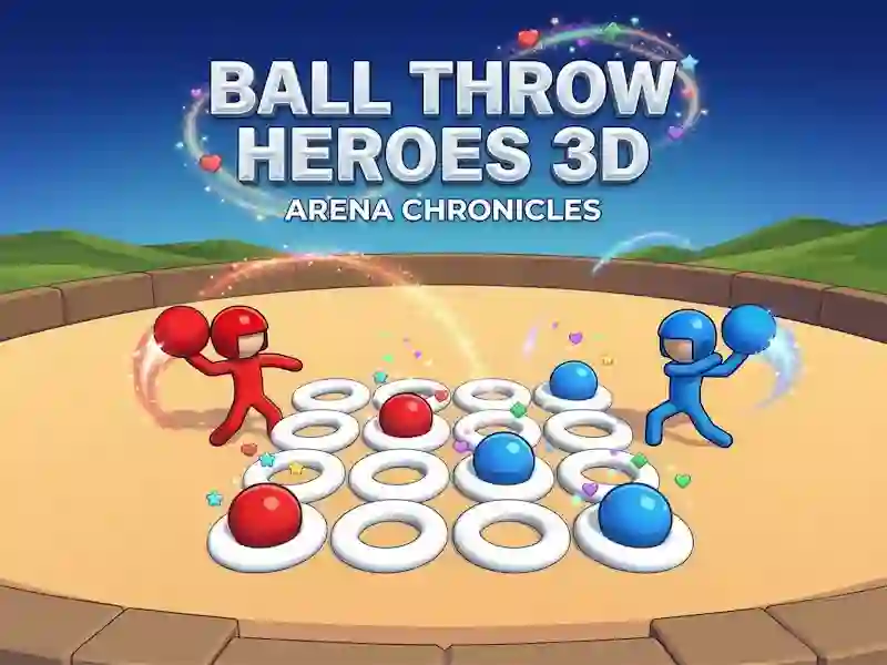 Játék Ball Throw Heroes 3D online