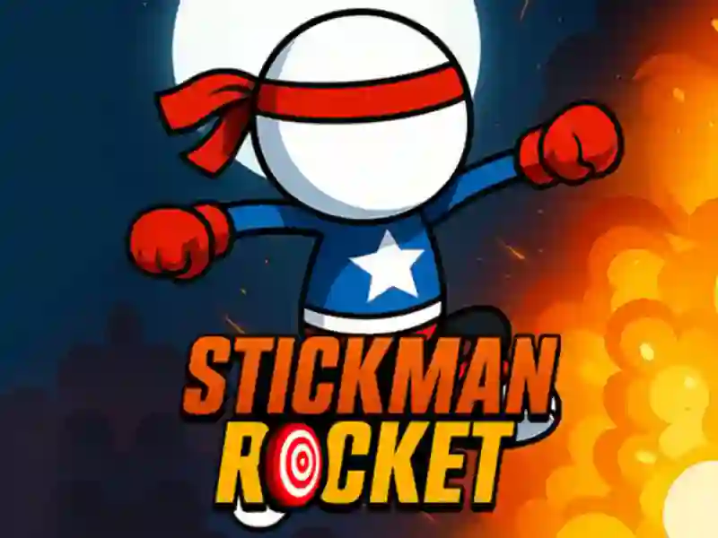 Játék Stickman rakéta online