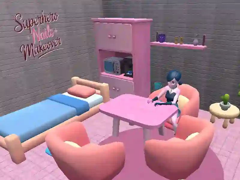 Játék Szuperhős körmök átalakítása online
