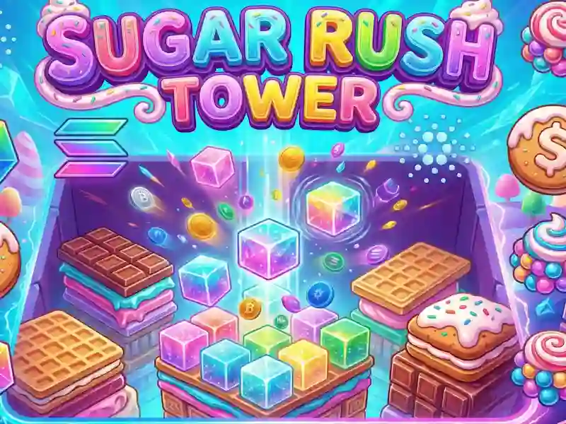 Játék Sugar Rush Tower online