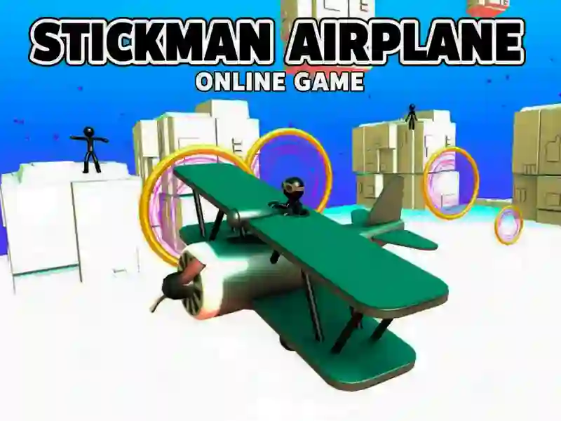 Játék Stickman repülőgép online