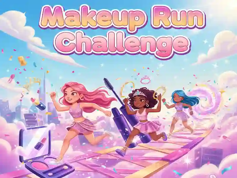 Játék Makeup Run Challenge online