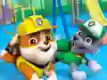 Játék Paw Patrol Játékok: Csodás Játszótérépítő online