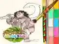 Játék Moana színező könyv online Játék Moana színező könyv online