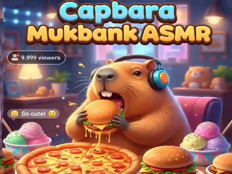 Játék Capybara Mukbang ASMR online