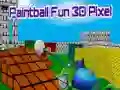 Játék Paintball Szórakozás 3D Pixel online