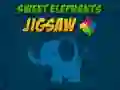 Játék Édes Elefántok Összerakós online Játék Édes Elefántok Összerakós online