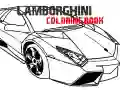 Játék Lamborghini Színezőkönyv online