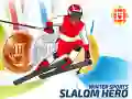 Játék Téli Sportok: Slalom Hős online Játék Téli Sportok: Slalom Hős online