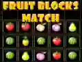 Játék Gyümölcsök Blokk Match online