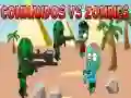 Játék Katonák a Zombik ellen online Játék Katonák a Zombik ellen online