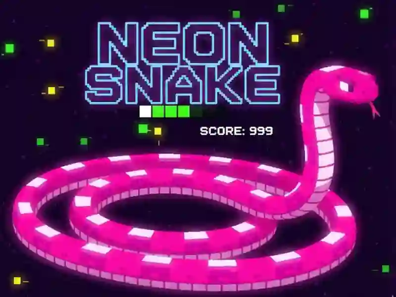 Játék Neon Snake online