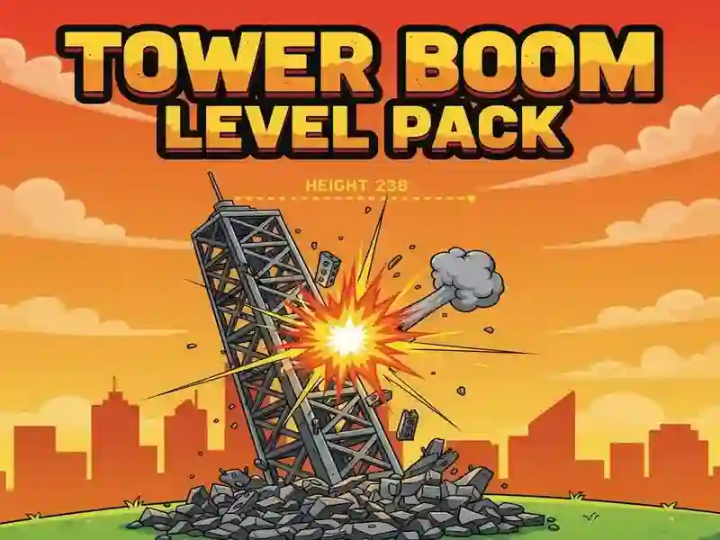 Játék Tower Boom Level Pack online Játék Tower Boom Level Pack online