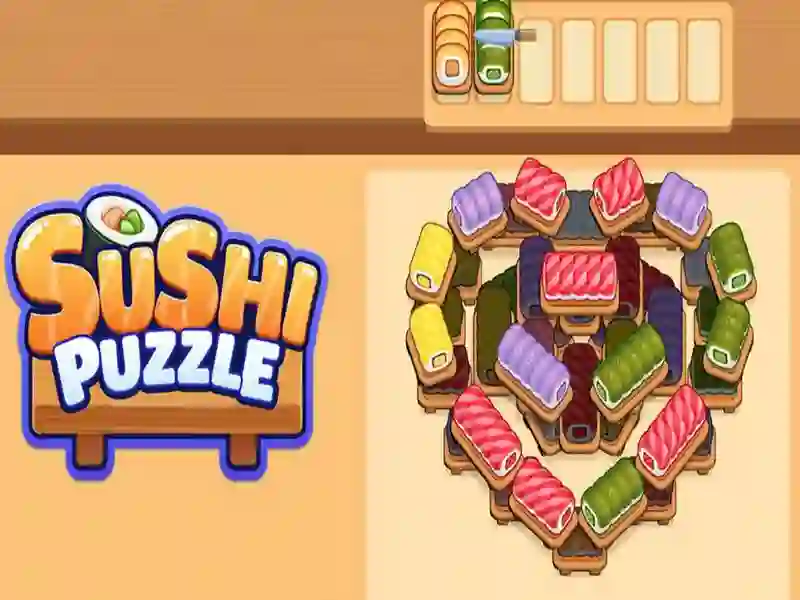 Játék Sushi Puzzle online