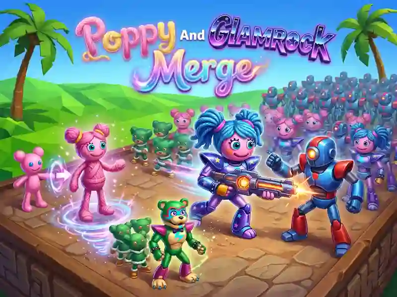 Játék Poppy And Glamrock Merge online