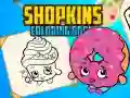 Játék Shopkins Színezőkönyv online