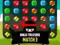 Játék Ninja Kincs Match 3 online