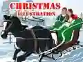 Játék Karácsonyi illusztráció online