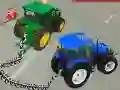 Játék Láncokkal vontatott traktor szimulátora online Játék Láncokkal vontatott traktor szimulátora online