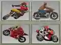 Játék Verseny Motoros Memória online