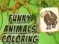 Játék Funky Állatok Kifestő online Játék Funky Állatok Kifestő online