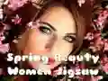 Játék Tavaszi Szépség Női Puzzle online