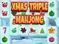 Játék Karácsonyi Háromszor Mahjong online