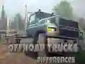 Játék Offroad Teherautók Különbségei online