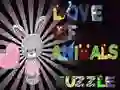 Játék Állatok Szeretete Puzzlé online Játék Állatok Szeretete Puzzlé online