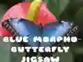 Játék Kék Morpho Lepke Puzzle online Játék Kék Morpho Lepke Puzzle online