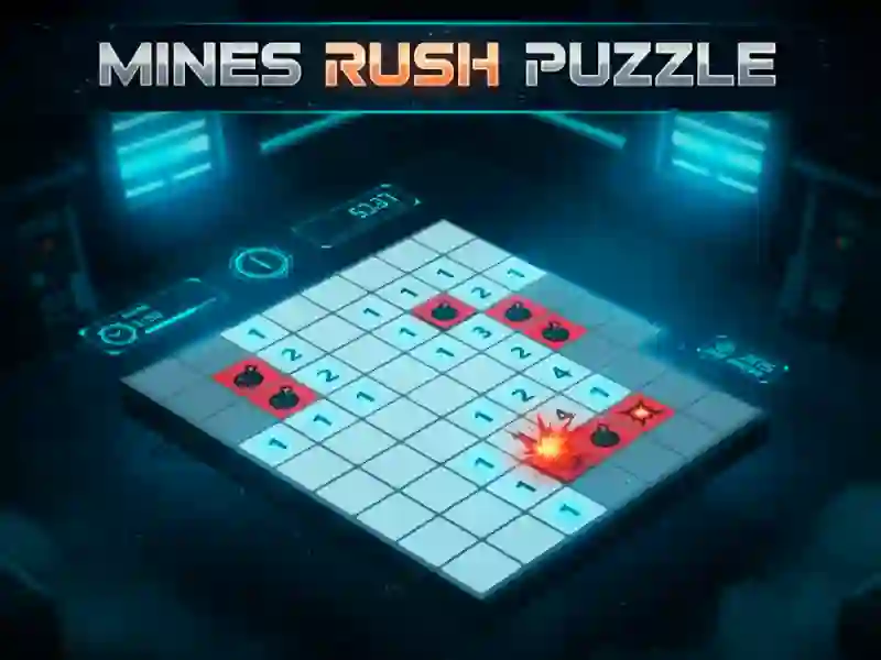 Játék Mines Rush Puzzle online