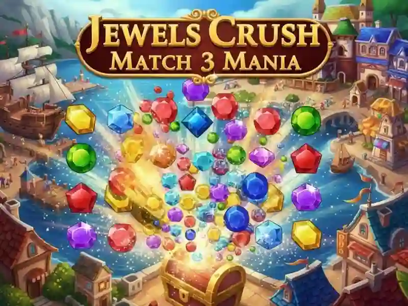 Játék Jewels Crush Match 3 Mania online