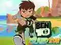 Játék Ben 10: Futás a szigeten online