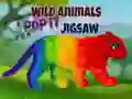 Játék Vadállatok Pop It Puzzl online Játék Vadállatok Pop It Puzzl online