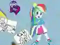 Játék Equestria Girls Színező Könyv online