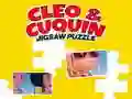 Játék Cleo és Cuquin puzzle online Játék Cleo és Cuquin puzzle online