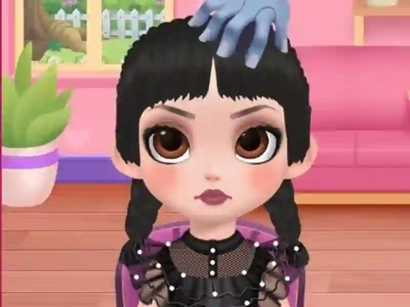 Játék Fodrászat és öltözködjön lány online