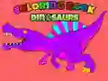 Játék Színezőkönyv Dinoszauruszok online