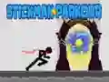 Játék Stickman Parkour online Játék Stickman Parkour online