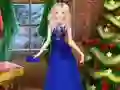 Játék Elsa Frozen: Karácsonyi öltöztetős online