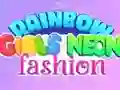 Játék Szivárvány Lányok Neon Divat online Játék Szivárvány Lányok Neon Divat online