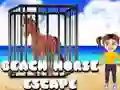 Játék Tengerparti ló menekülés online