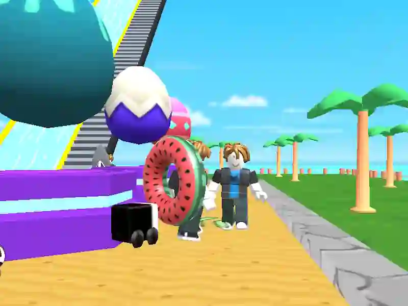 Játék Omby: mászni és csúszni online