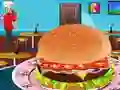 Játék Hamburger Díszítés online Játék Hamburger Díszítés online