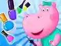 Játék Hippopotám Manikűr Szalon online