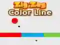 Játék ZigZag Színes Vonal online