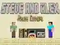 Játék Steve és Alex házból való szökés online Játék Steve és Alex házból való szökés online