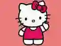 Játék Hello Kitty Színező Könyv online