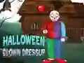 Játék Halloween-i bohóc öltöztetős online